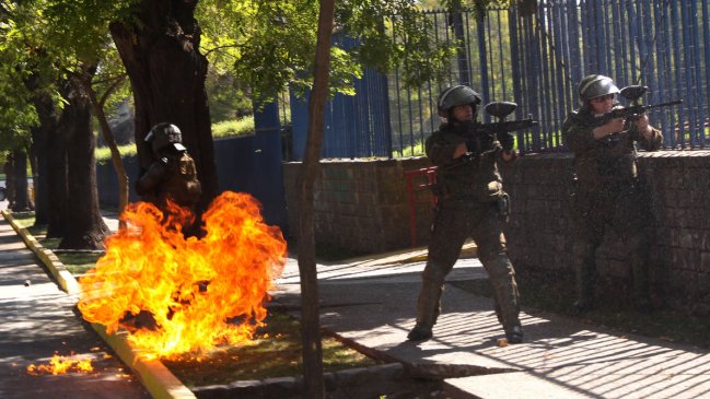 Valparaíso también registró disturbios en conmemoración del Día del Joven Combatiente