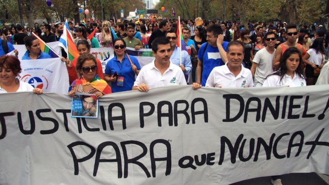 Marcha por Daniel Zamudio convocó a más de 40.000 personas