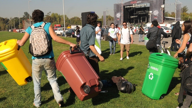 Espíritu Verde de Lollapalooza premiará a quienes ayuden a reciclar