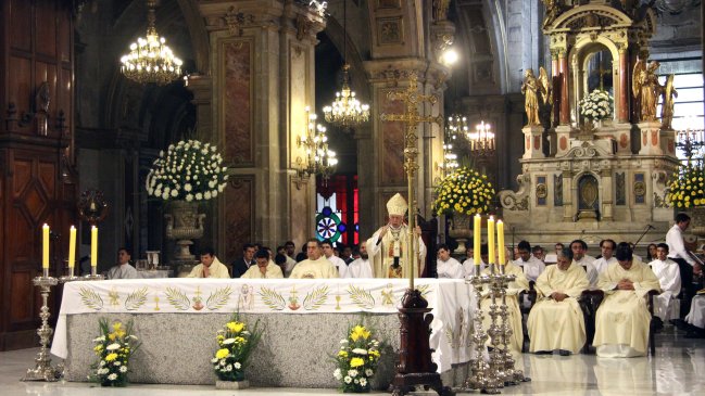 Iglesia católica recibió 