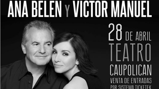 Ana Belén y Víctor Manuel vuelven a Chile