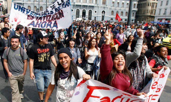 Estudiantes ratificaron convocatoria a marcha para el 11 de abril