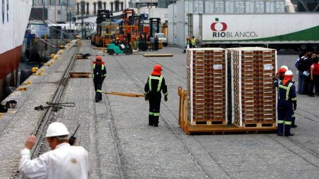 Portuarios de Valparaíso se plegaron parcialmente a paralización