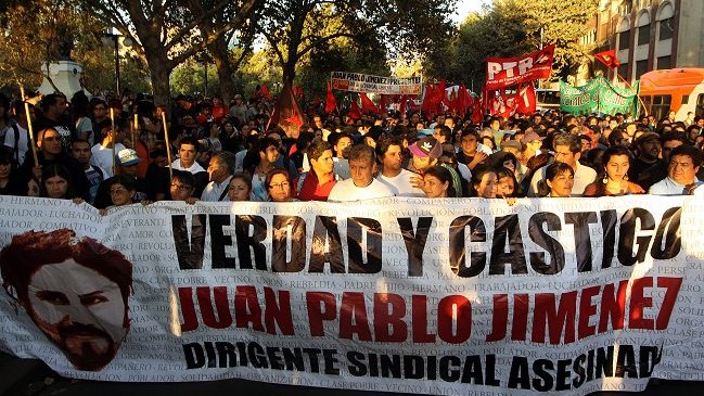 PDI detuvo a presunto responsable de la muerte del sindicalista Juan Pablo Jiménez