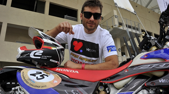 Jeremías Israel comenzará este sábado a competir en el Abu Dhabi Challenge