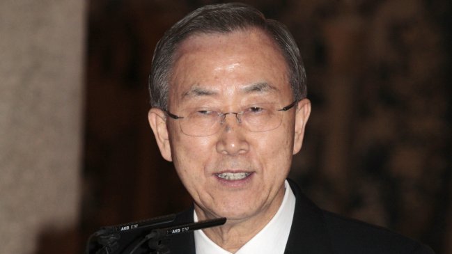 Ban Ki-moon conversó sobre Corea del Norte con ministro de Exteriores chino