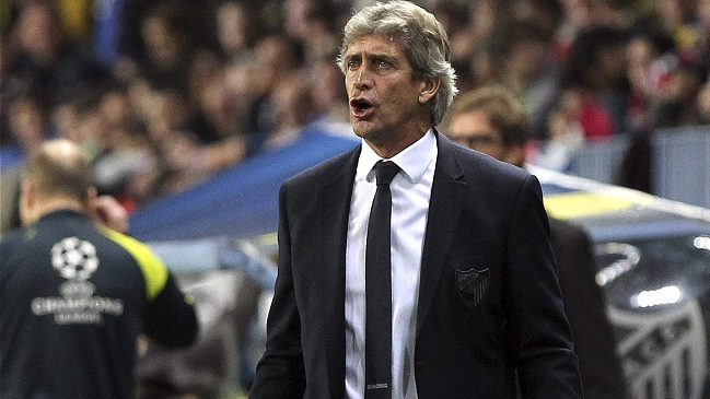 Plantel de Málaga espera a Manuel Pellegrini en Dortmund