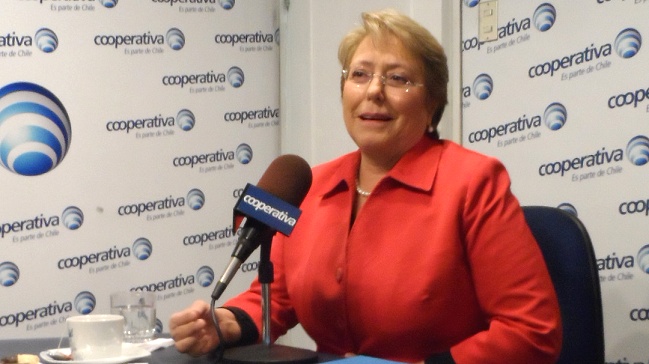 Revisa la entrevista íntegra de Michelle Bachelet en Cooperativa