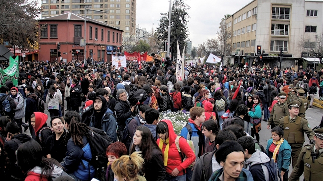 Este es el recorrido de la marcha estudiantil del próximo jueves