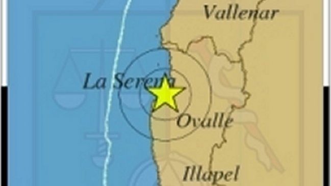 Sismo de menor intensidad se sintió en la Región de Coquimbo