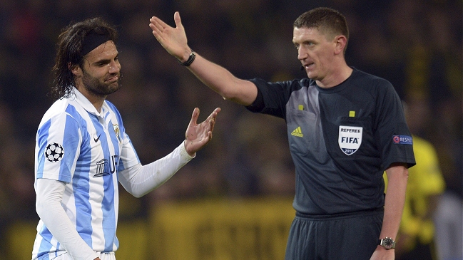 Málaga se quejará ante la UEFA por el arbitraje ante Borussia Dortmund