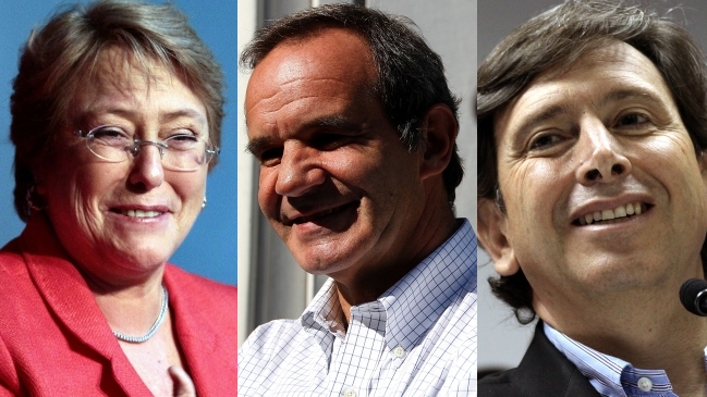 La opinión de Bachelet, Allamand y Golborne sobre la marcha estudiantil