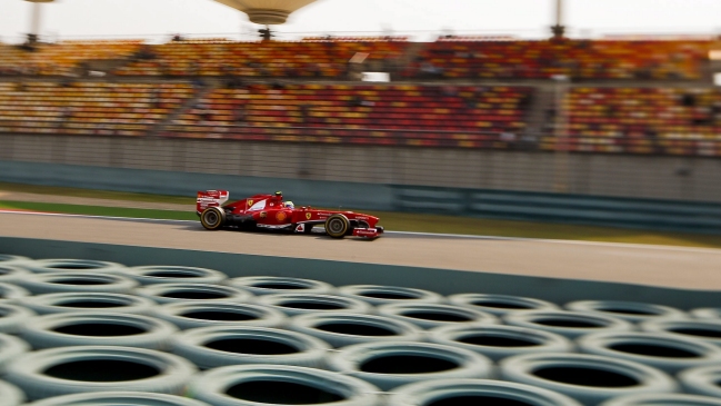 Felipe Massa dominó entrenamientos libres del GP de China