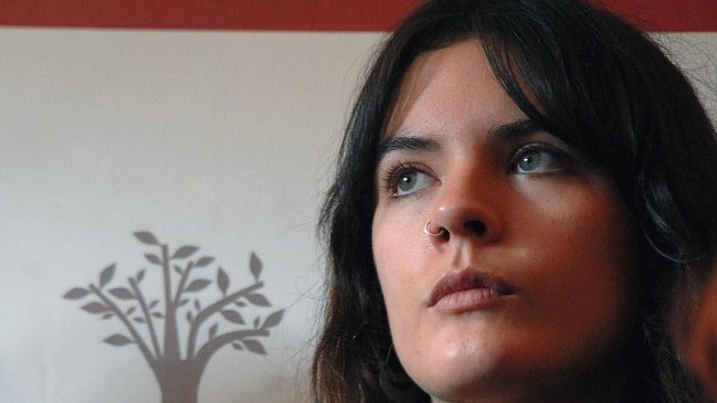 Camila Vallejo está embarazada