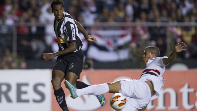 Sao Paulo acabó con el invicto de Atlético Mineiro y avanzó en la Copa Libertadores