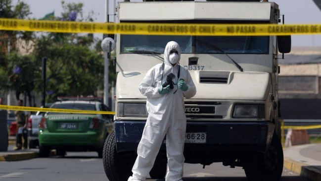 Delincuentes perpetraron millonario robo a camión de valores en San Miguel