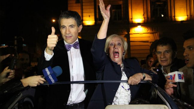 Paulo Ramírez y Delfina Guzmán fueron coronados en la Cumbre Guachaca