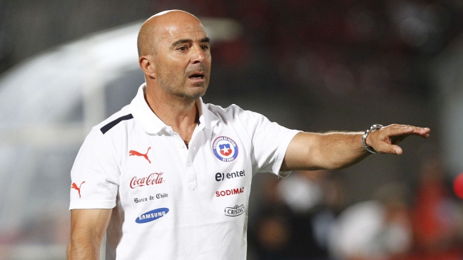 Jorge Sampaoli entregó la nómina de la selección para duelo con Brasil