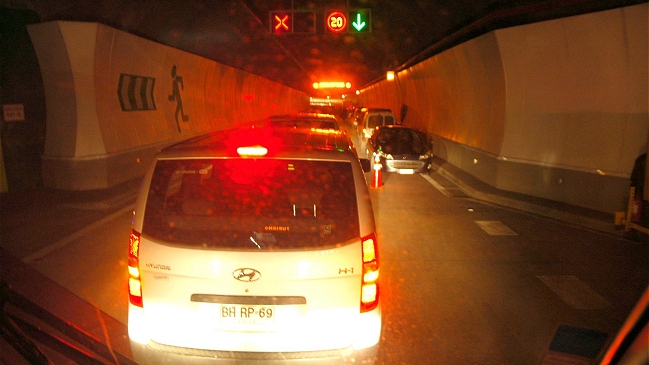 Seremi aseguró que niveles de contaminación en túneles 