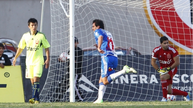 Antofagasta derrumbó las aspiraciones de Universidad de Chile