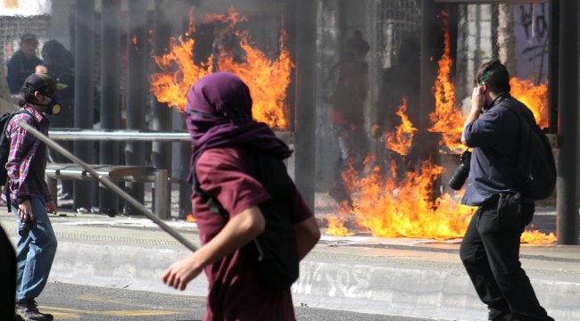 Balance final cifró en 141 los detenidos en marcha de la CUT