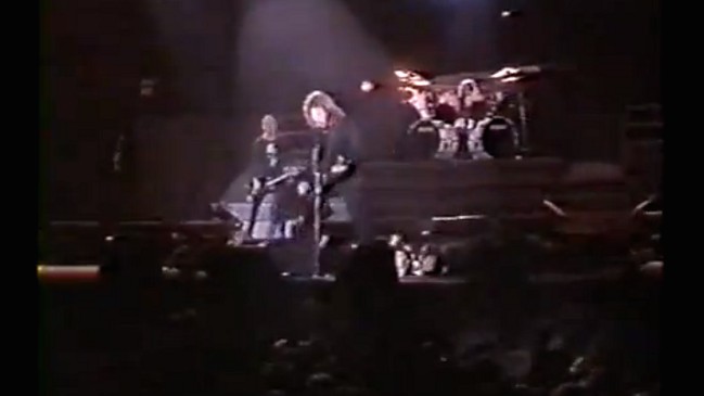 Hace 20 años, Metallica debutó en Chile