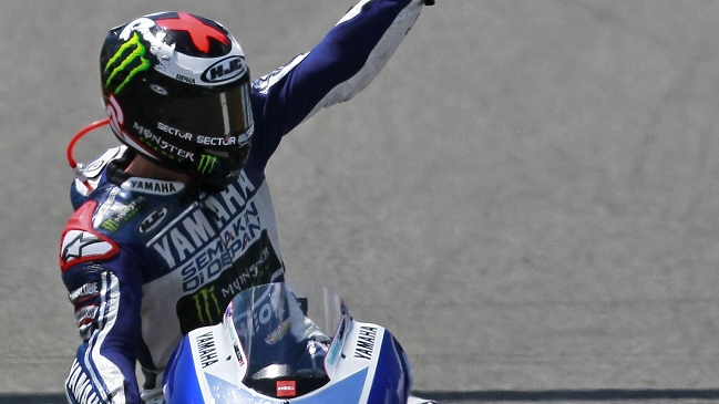 Jorge Lorenzo lideró las clasificaciones en el GP de Jerez