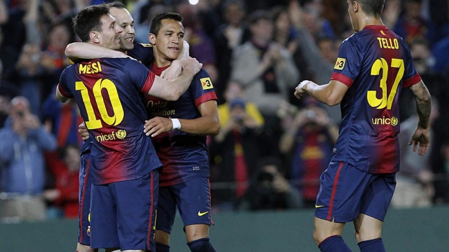 FC Barcelona venció a Real Betis gracias a Messi y Sánchez