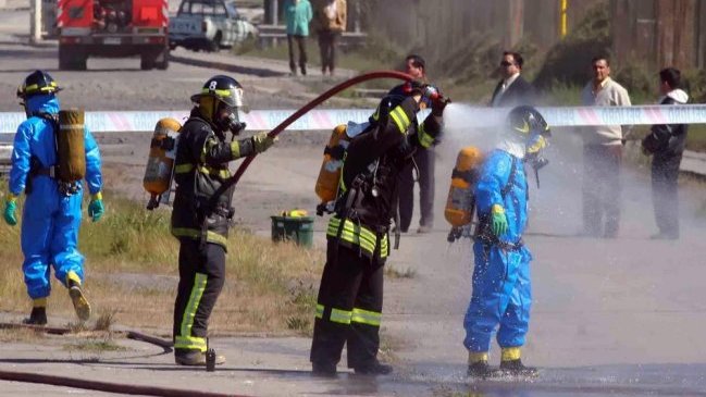 Fuga de amoníaco obligó a evacuar empresa de packing en Mostazal