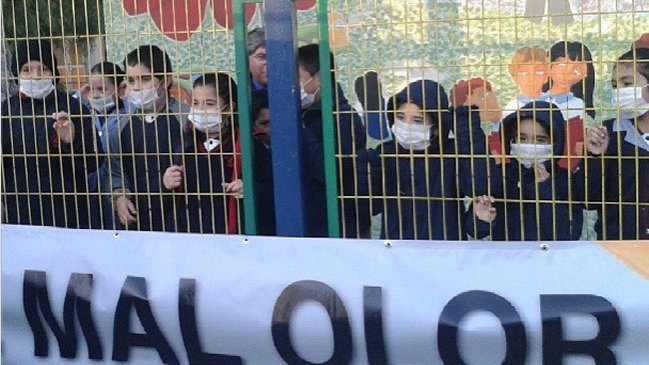 Vecinos de San Joaquín protestaron por malos olores