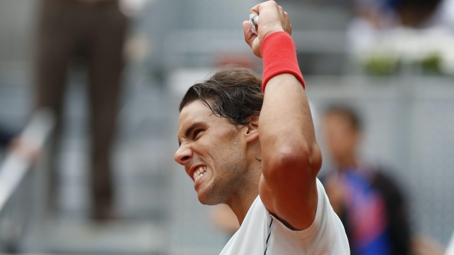 Rafael Nadal no tuvo problemas para avanzar a octavos de final en Madrid