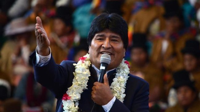 Aprobación de Evo Morales subió a 60 por ciento demanda en La Haya