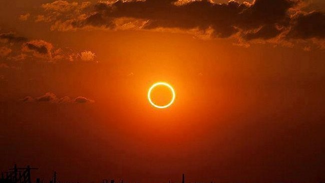 El primer eclipse anular solar del año