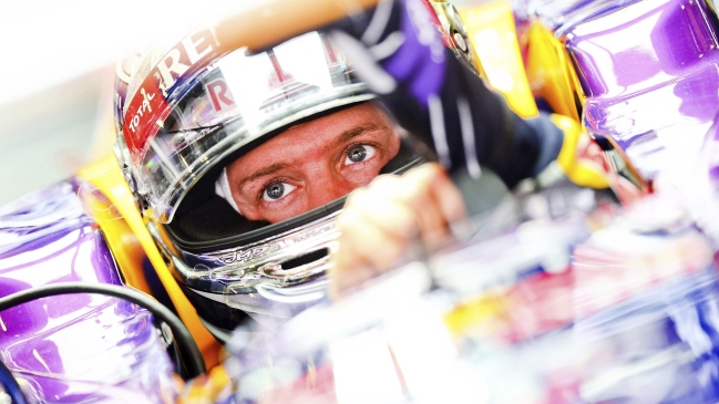 Vettel superó a Alonso en la segunda tanda de prácticas en España