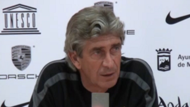 Manuel Pellegrini anticipó duelo de Málaga ante Sevilla de Gary Medel