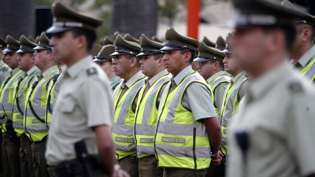 Carabineros realiza servicio preventivo en sector norte de Santiago