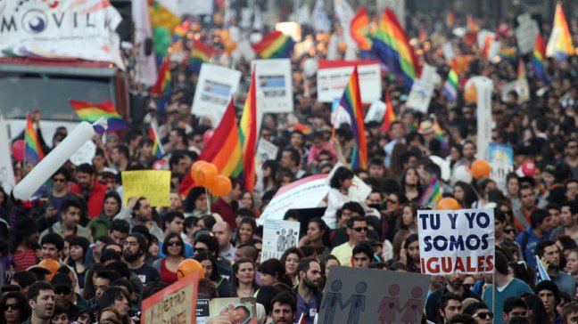 Marcha por la Igualdad se realizó este sábado desde Plaza Italia