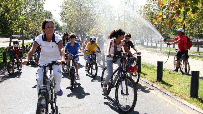 Providencia inauguró tres nuevas Ciclorecreovías