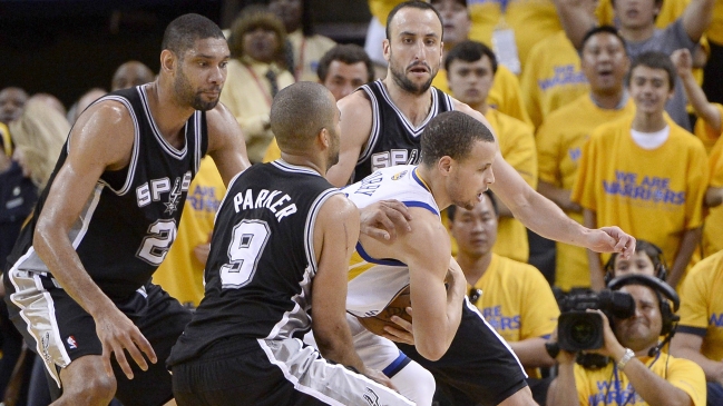 Stephen Curry simbolizó gran triunfo de los Warriors sobre los Spurs