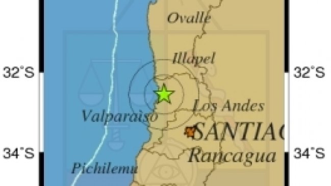 Sismo de menor intensidad afectó a la Región de Valparaíso