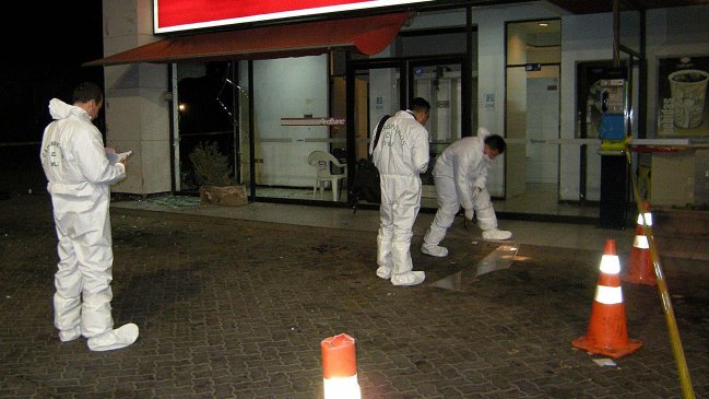 Delincuentes robaron cajero automático en Pudahuel