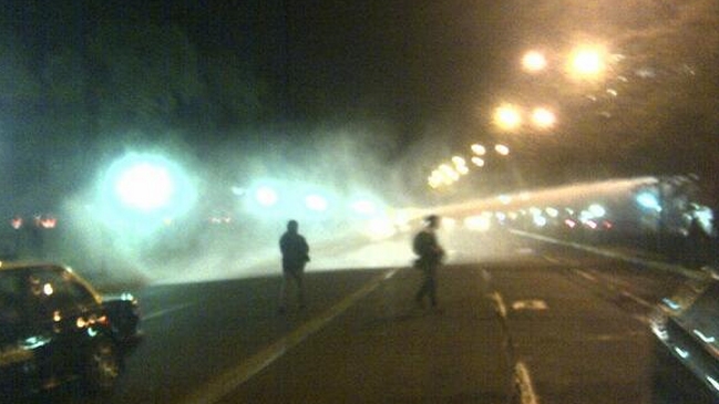 Marcha estudiantil derivó en incidentes con Carabineros en Santiago