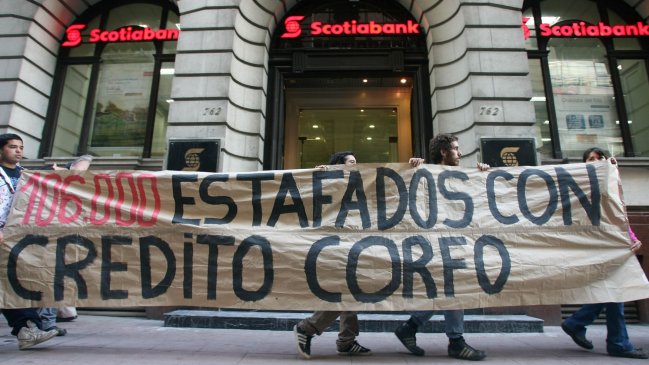 Corfo: Bancos usaron créditos universitarios como préstamos de consumo