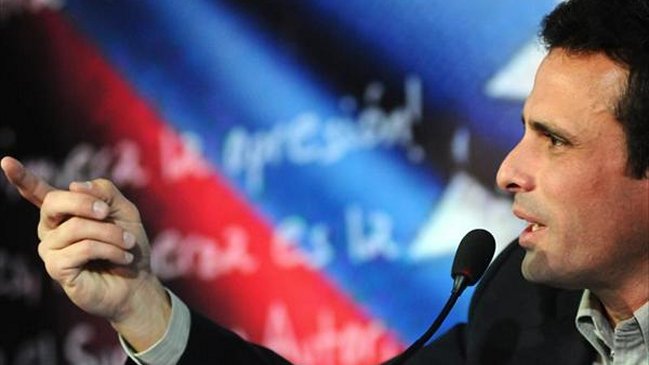 Capriles afirmó que chavismo considera referendo para revocar mandato de Maduro