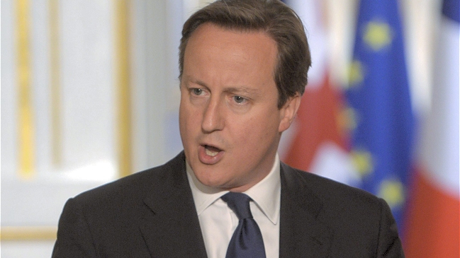 Cameron consideró que ataque contra soldado fue 