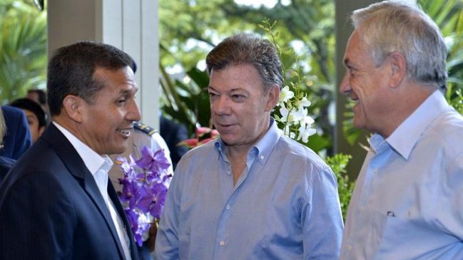 Lluvia complica actividades en la cumbre de la Alianza del Pacífico