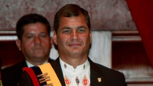 Rafael Correa criticó rol de El Mercurio en golpe de Estado contra Allende