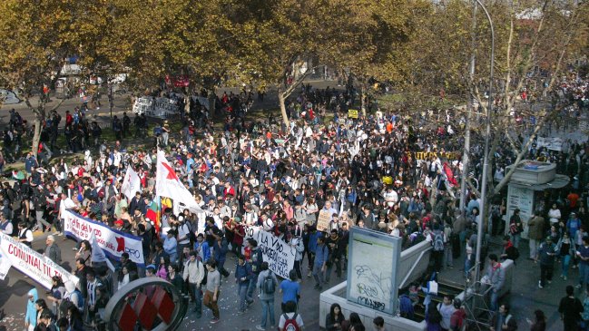 Estudiantes afirmaron que marcharán por la Alameda