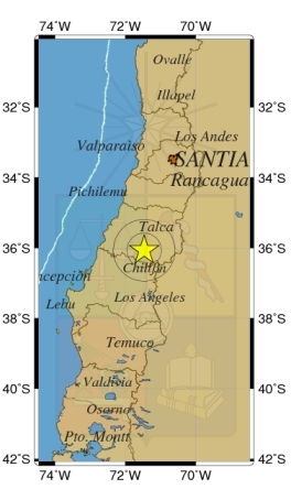 Sismos afectaron de madrugada al norte y centro de Chile