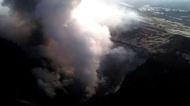 Onemi espera terminar este miércoles evacuación en sector del volcán Copahue